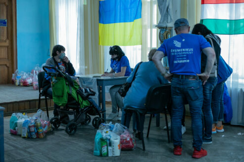 <b>Establishment of a crisis centre in Kherson and support for the people living there </b>