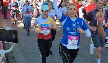 Ismert színésznők is a rászoruló gyermekekért futottak a Telekom Vivicittá futóversenyen