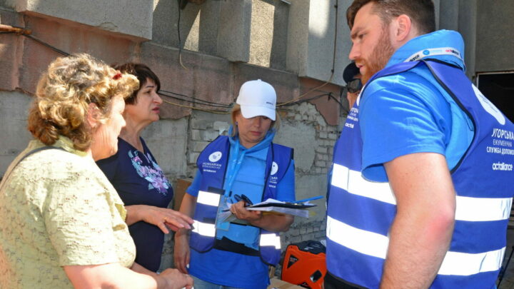 June – Emergency aid in the area of the dam explosion in Nova Kakhovka, Ukraine