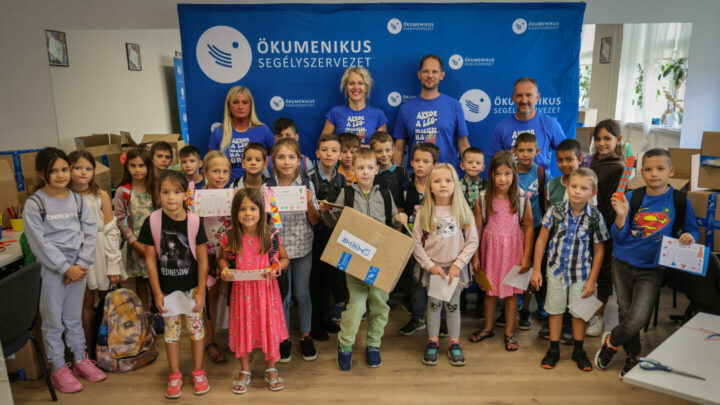 August - School bags filled for 2000 children in need