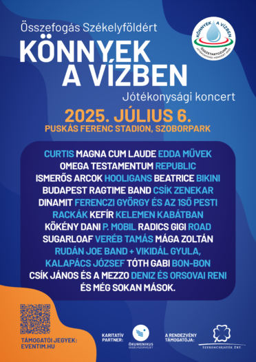 Jótékonysági segélykoncert az árvízkárosultak megsegítéséért