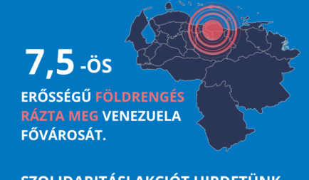 Venezuelai földrengés: Szolidaritási akciót hirdet az Ökumenikus Segélyszervezet