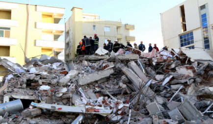 Megkezdte a segítségnyújtást az albániai földrengés helyszínén a Segélyszervezet